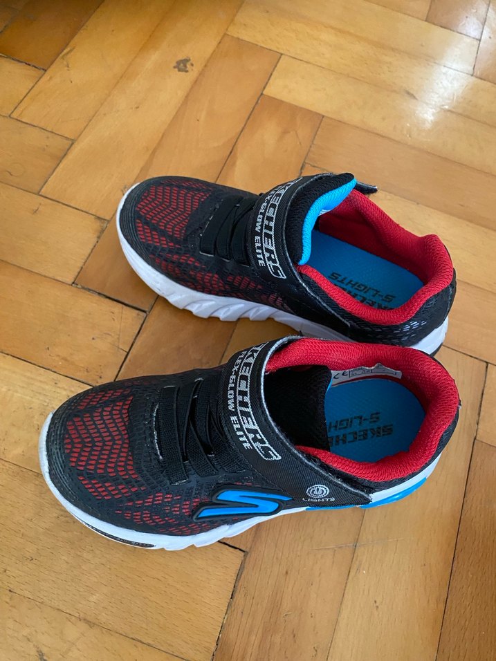 Skechers Renkli Erkek Çocuk Spor Ayakkabı Velcro - Görsel 4