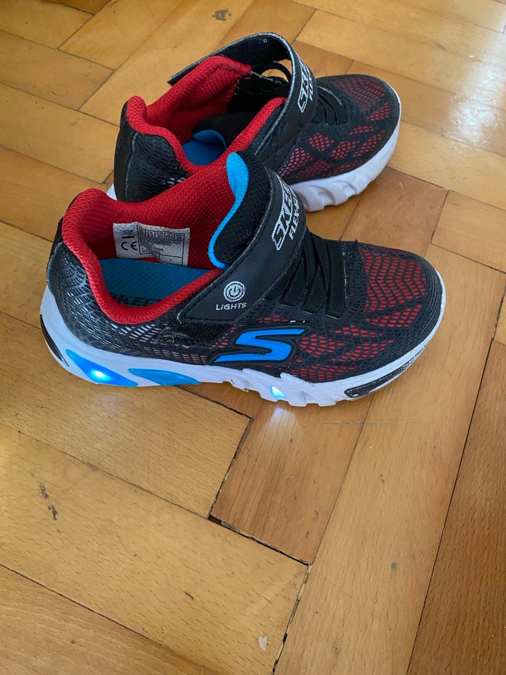 Skechers Renkli Erkek Çocuk Spor Ayakkabı Velcro - Görsel 5