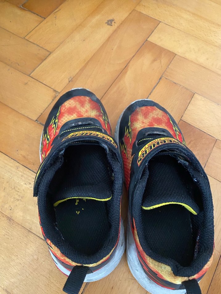 Renkli Bağcıksız Erkek Çocuk Spor Ayakkabı - Görsel 2