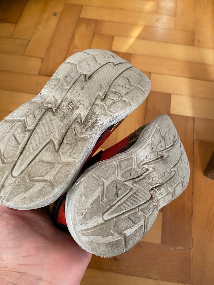 Renkli Bağcıksız Erkek Çocuk Spor Ayakkabı - Görsel 5