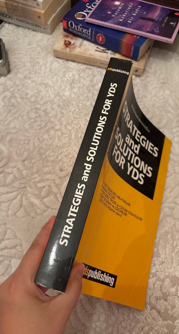 YDS İçin Stratejiler ve Çözümler Kitabı - Görsel 2