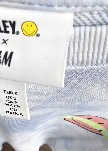 Mavi Batik Desenli  Sweatshirt - Görsel 3