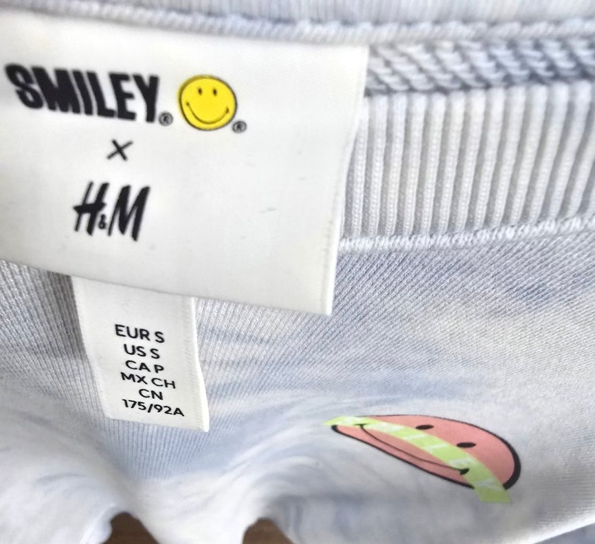 Mavi Batik Desenli  Sweatshirt - Görsel 3