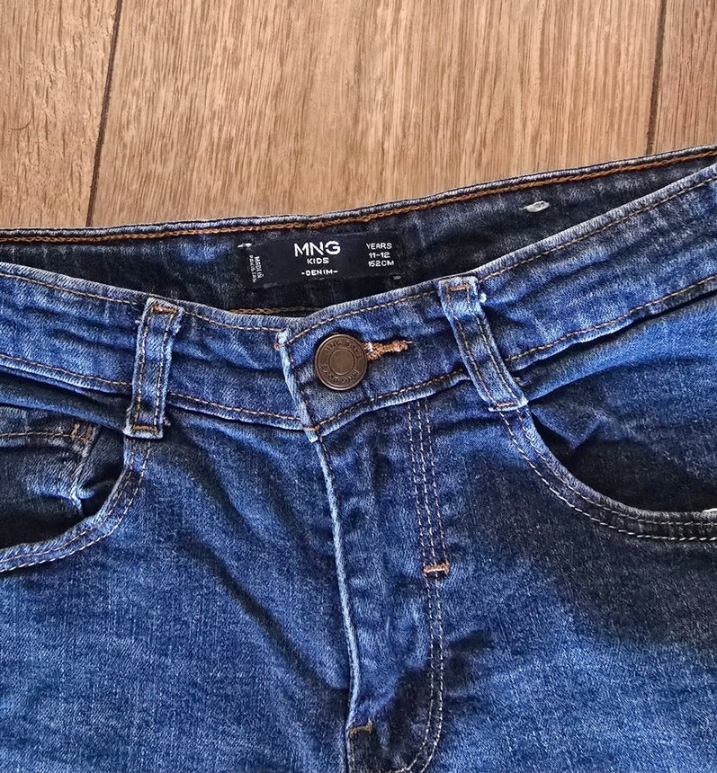 MANGO Lacivert Denim Regular Fit Jean - Görsel 3