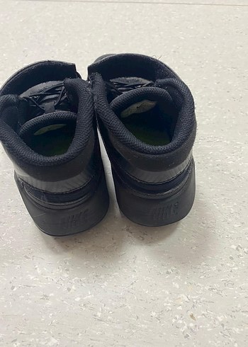 38,5 Beden Kadın Siyah Spor Ayakkabı Velcro