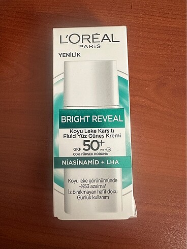 Loreal Paris niacinamideli güneş kremi