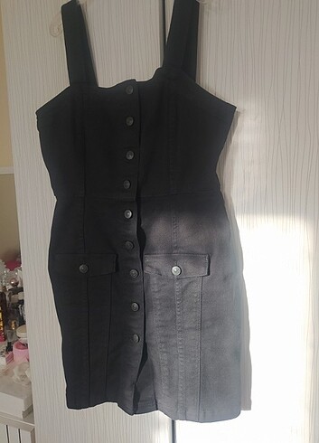 H&M Elbise /Siyah Kot Günlük Elbise