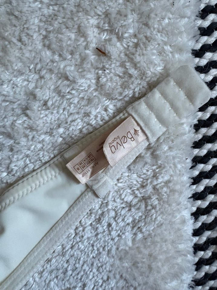 Beyaz Minimalist Bohem Sütyen Belvü marka - Görsel 2