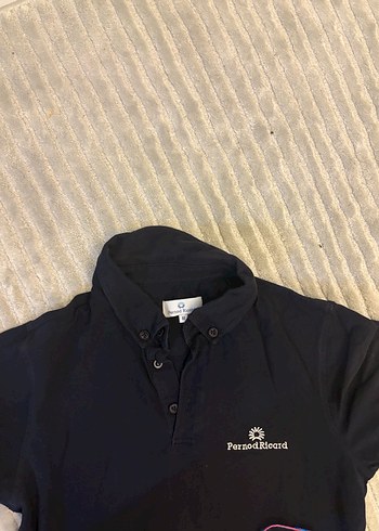 Erkek Siyah Kısa Kollu Polo Tişört - Görsel 2