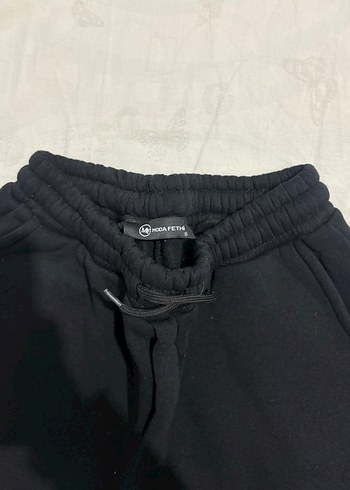 Siyah Kadın Rahat Kesim Eşofman Altı - Görsel 2