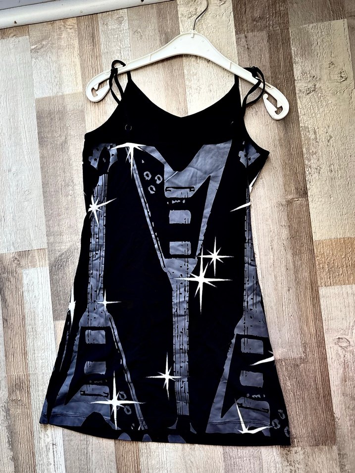 gotik mini elbise - Görsel 2