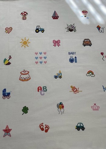 Bebek battaniyesi etamin