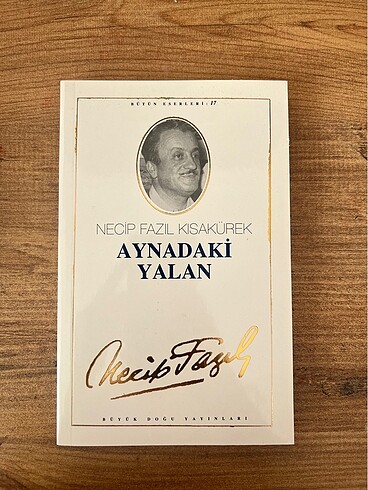 Necip Fazıl kısakürek 4 adet kitap