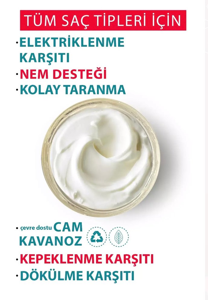 7 Yağ İçeren Saç Bakım Kremi Boom Butter - Görsel 5