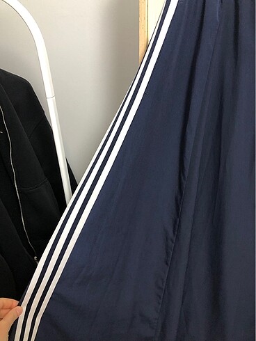 m Beden Orijinal Adidas lacivert uzun spor geniş etek