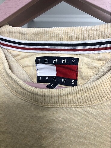 m Beden Tommy hilfiger jeans sarı oversize sweatshirt champion nike