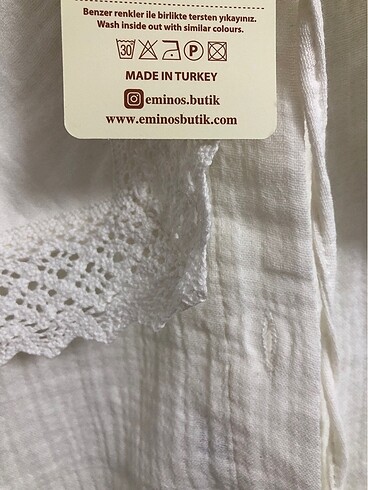 s Beden Eminoş Butik Beyaz Müslin Gömlek bluz suud manuka zara h&m