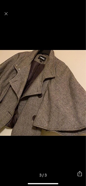 m Beden Yarasa kol oversize ceket