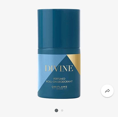 Divine Parfümlü Roll On Deodorant