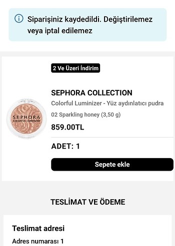 Sephora Açık Bej Aydınlatıcı Allık - Görsel 5