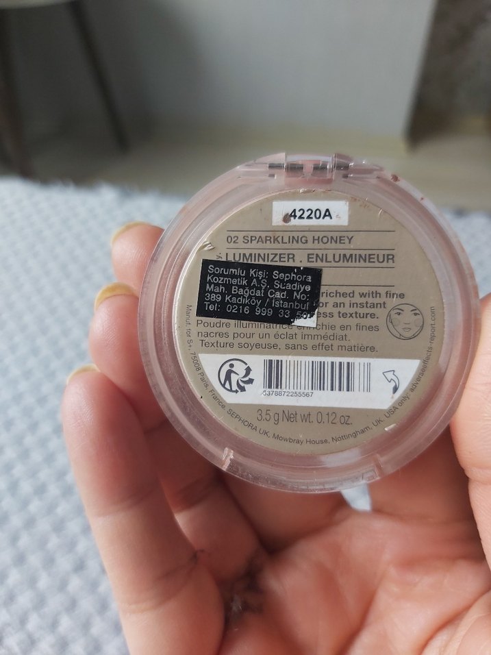 Sephora Açık Bej Aydınlatıcı Allık - Görsel 3