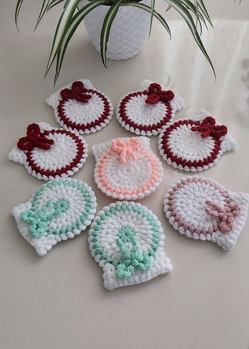 El Örgüsü Renkli yüz lifleri - Görsel 2