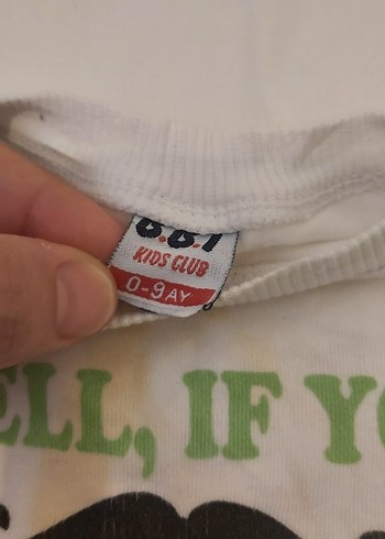 18-24 Ay Beden Baskılı Uzun Kollu