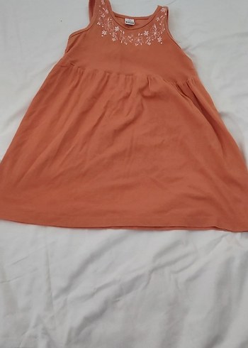LC Waikiki Keten Bohem Tarzı Kız Çocuk Kolsuz Elbise