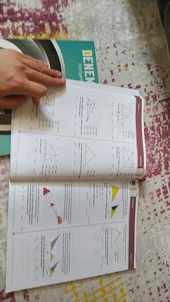  Beden Renk acil deneme deposu üçgenler denemesi + dörtgenler dememsi