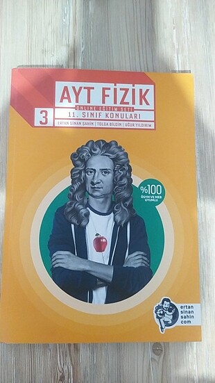 Ertan Sinan Şahin 11.Sınıf Fizik kitabı