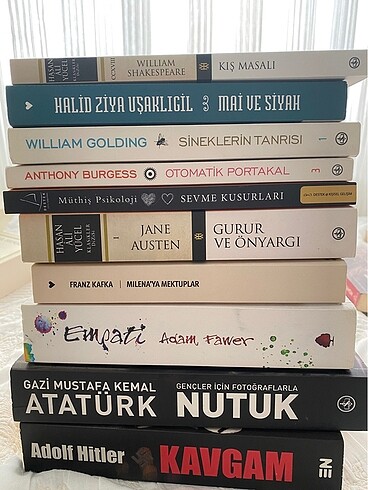 3 kitap için ilan