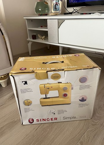 Sarı Singer Dikiş Makinesi - Görsel 3