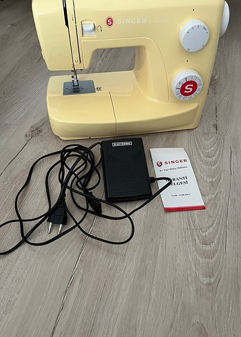 Sarı Singer Dikiş Makinesi - Görsel 2