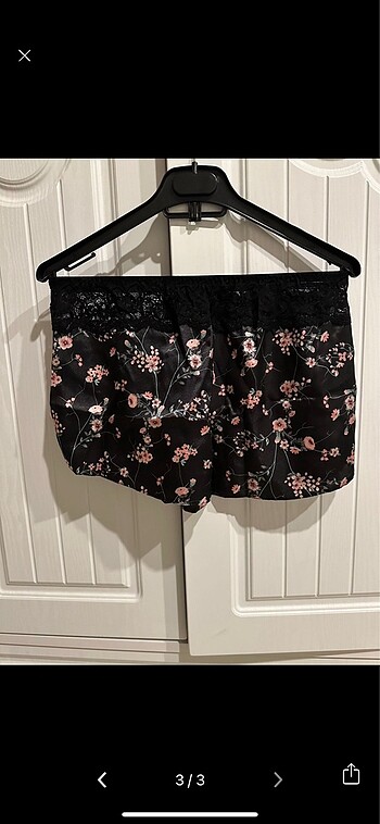 Saten şortlu takım - Görsel 3