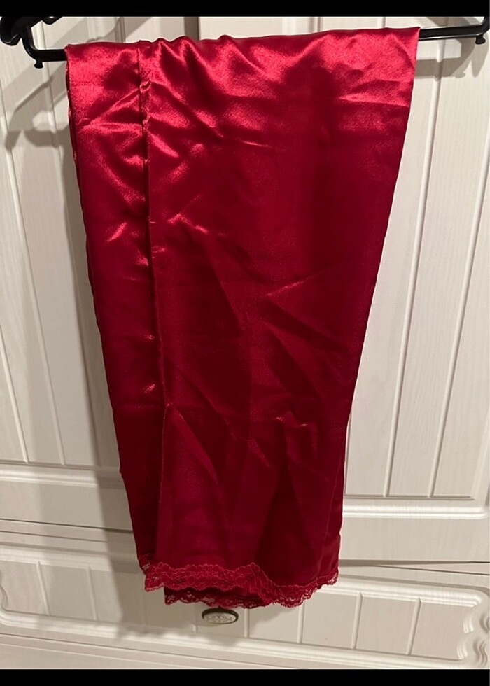 Saten pijama takımı - Görsel 2