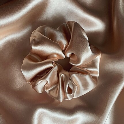 5 adet saten scrunchie