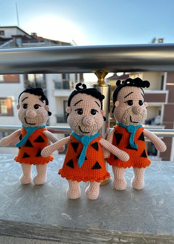 Fisher Price Amigurumi Fred Çakmaktaş