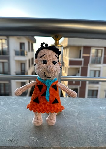 Beden Renk Amigurumi Fred Çakmaktaş