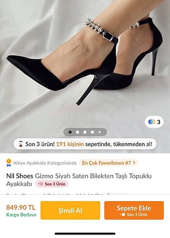 Kadın Topuklu Ayakkabı
