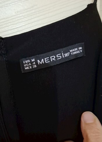 Uzun Siyah Drapeli İnce Askılı Elbise - Görsel 2