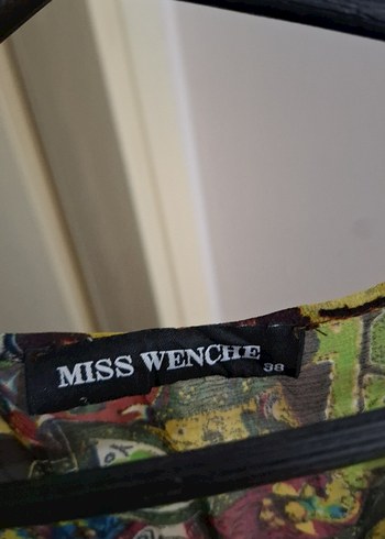 Bohem Çok Renkli Desenli Elbise - Görsel 3