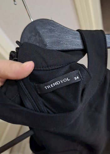 Uzun siyah elbise - Görsel 5