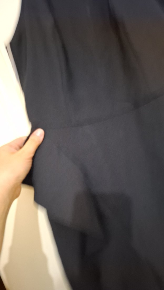 Uzun siyah elbise - Görsel 3