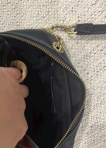 Zara Deri Kadın Omuz Çantası - Görsel 4