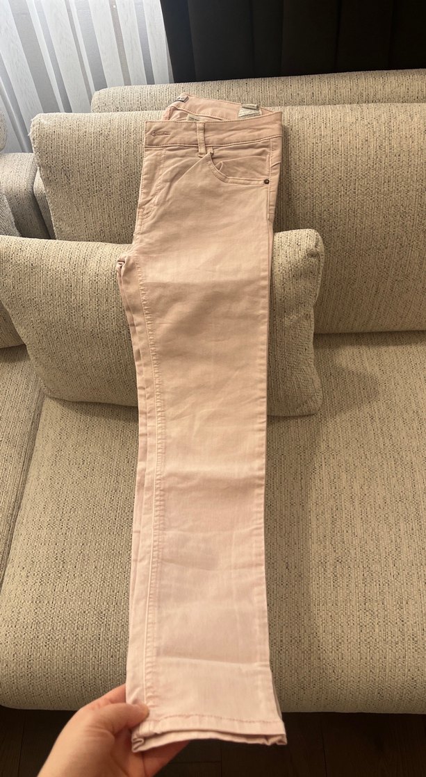 Düğmeli Kadınkot  Pantolon - Görsel 4