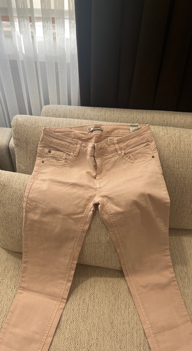 Düğmeli Kadınkot  Pantolon - Görsel 2