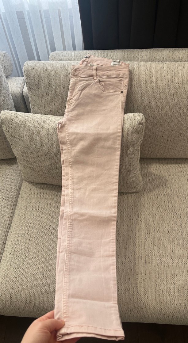 Düğmeli Kadınkot  Pantolon - Görsel 3