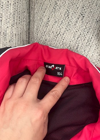 Pembe Fermuarlı Kadın Sporceket - Görsel 2