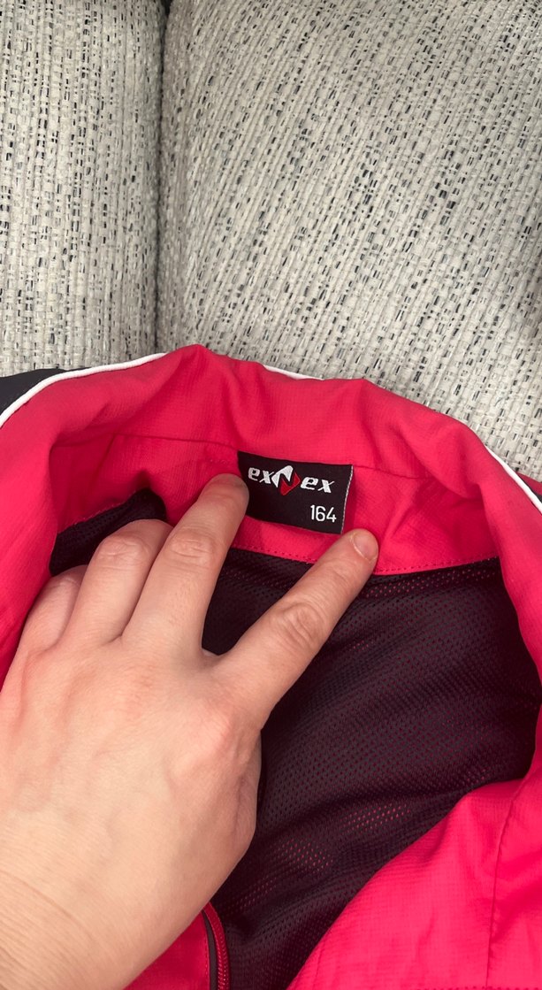 Pembe Fermuarlı Kadın Sporceket - Görsel 2