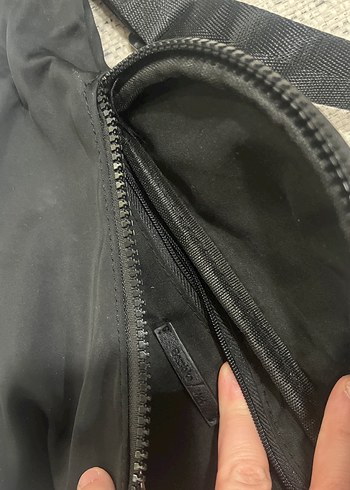 Siyah Kadın Bel Çantası - Görsel 3